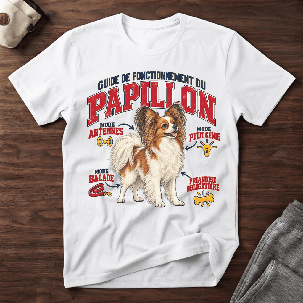 Guide de Fonctionnement du Papillon - T-Shirt