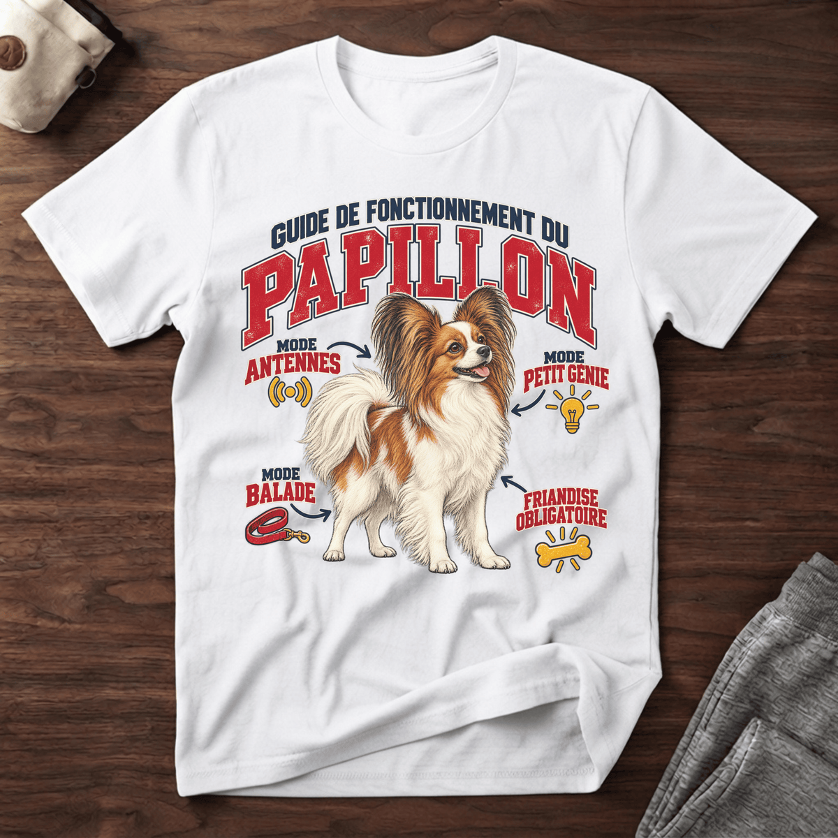 Guide de Fonctionnement du Papillon - T-Shirt