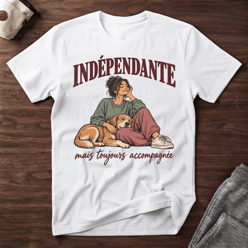 Indépendante mais toujours accompagnée - T-Shirt