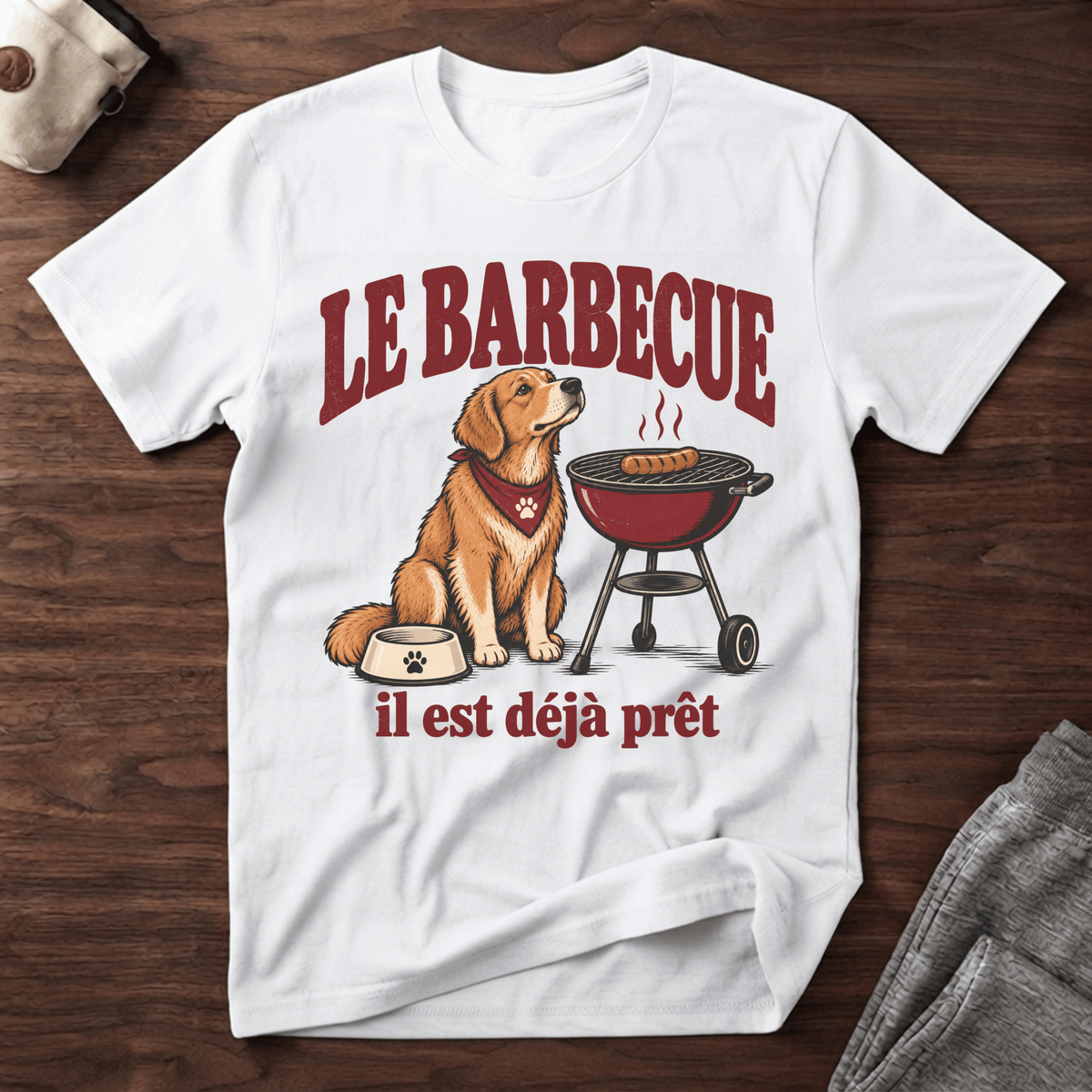 Le barbecue, est déjà prêt - T-Shirt