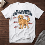 Les 5 grandes questions d'un chien - T-Shirt