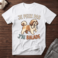 Je peux pas j'ai balade / Shi Tzu - T-Shirt