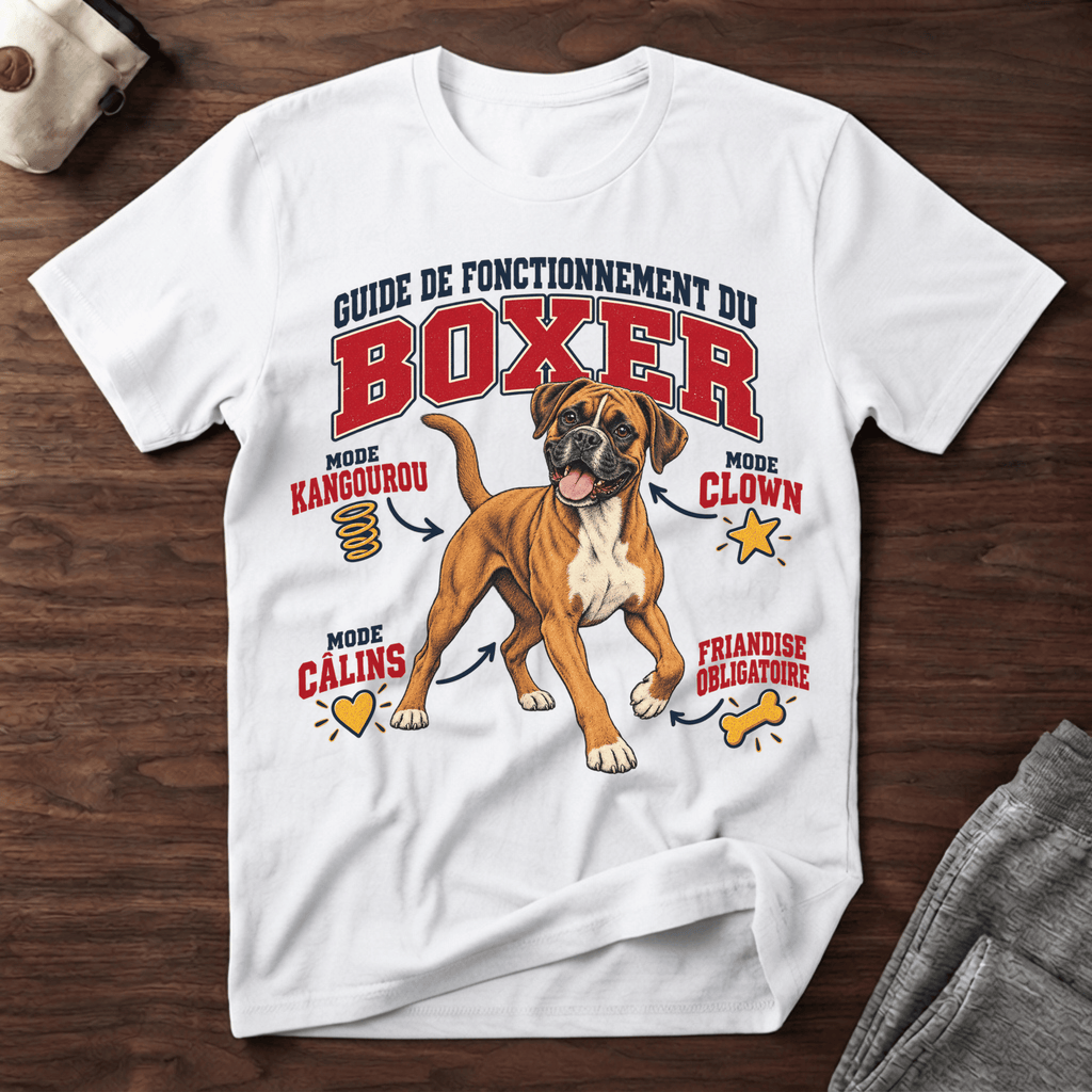 Guide de Fonctionnement du Boxer - T-Shirt