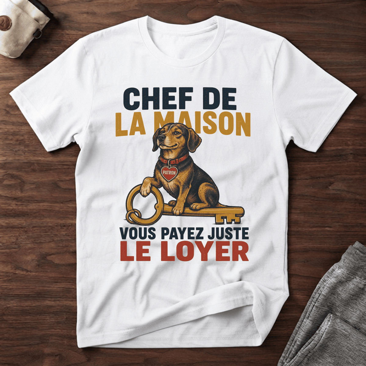 Chef de la maison - T-Shirt