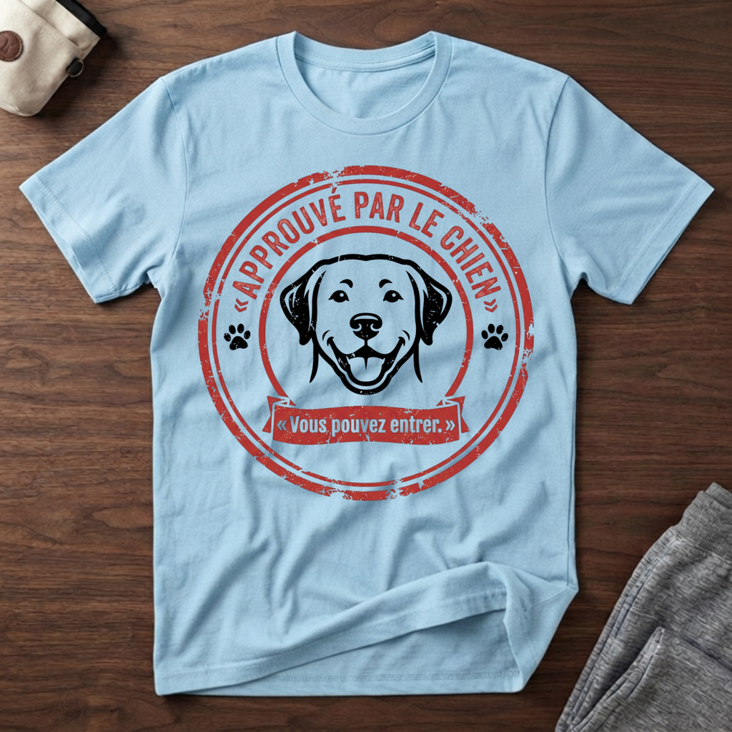 T-Shirt — Approuvé par le Chien