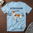 Batterie d'un chien - T-Shirt