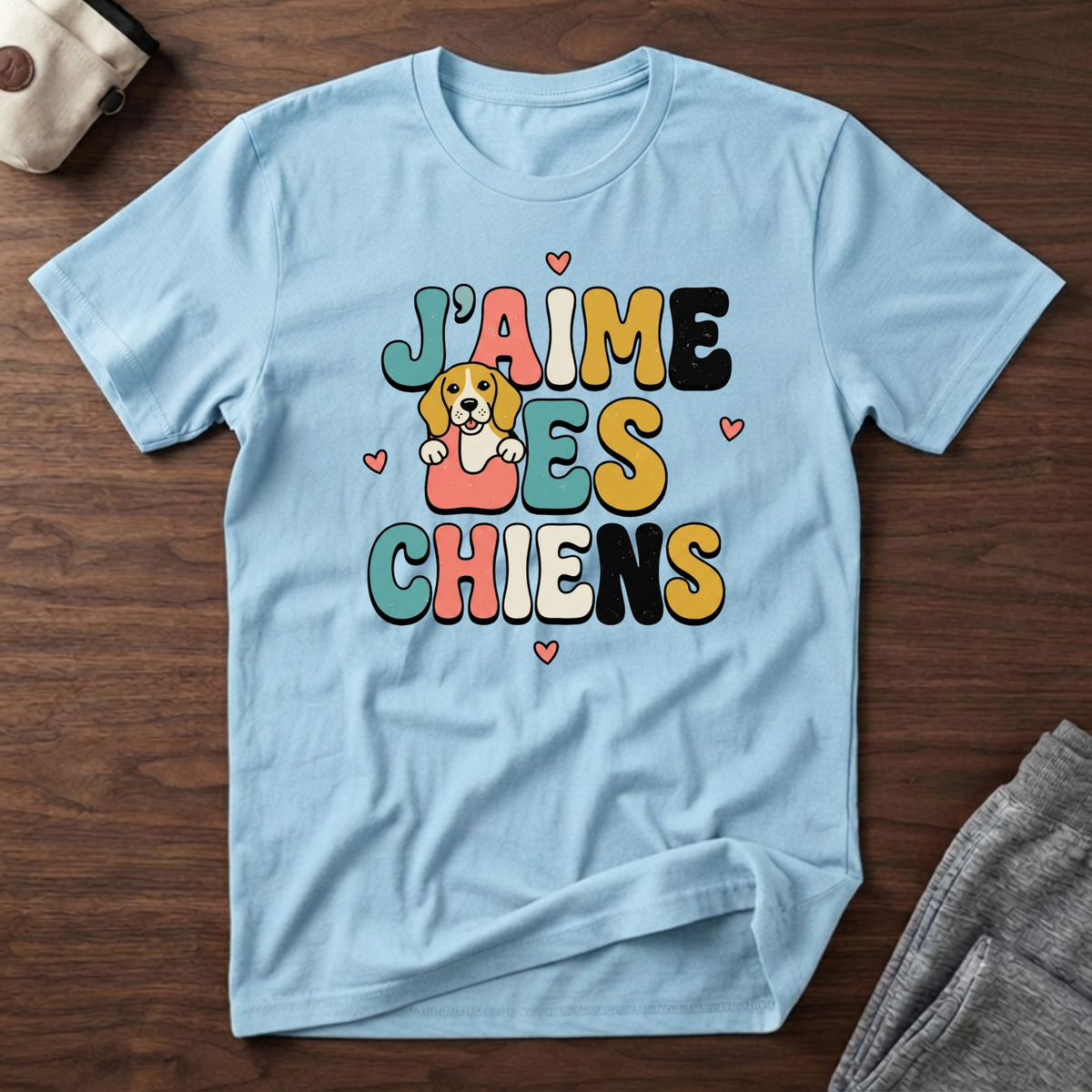 T-Shirt — J'AIME LES CHIENS