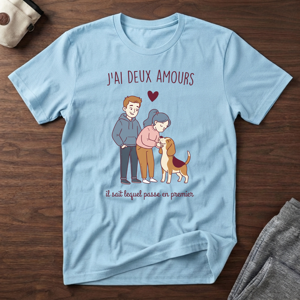 T-Shirt — J'ai Deux Amours...