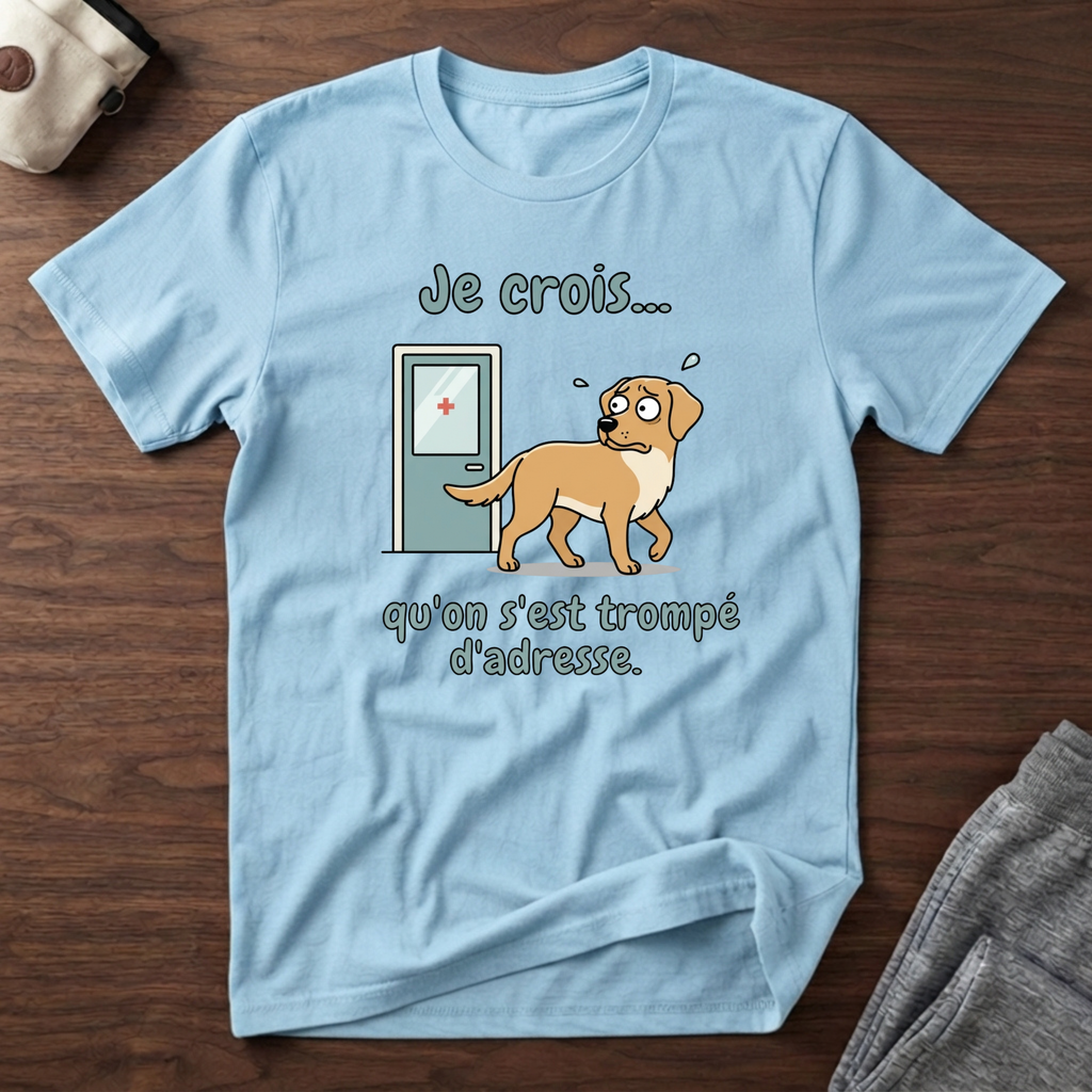 T-Shirt — Je crois qu'on s'est trompé d'adresse