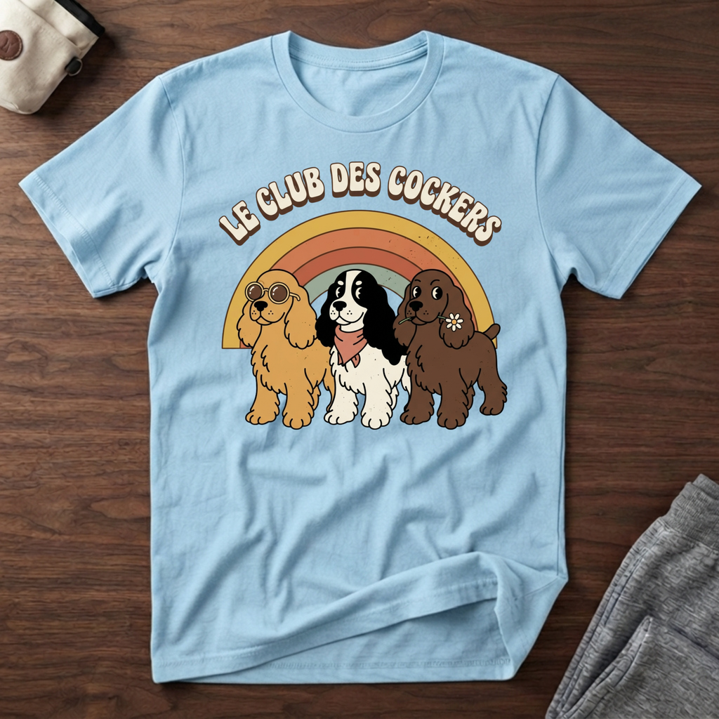 Le Club des Cockers - T-Shirt
