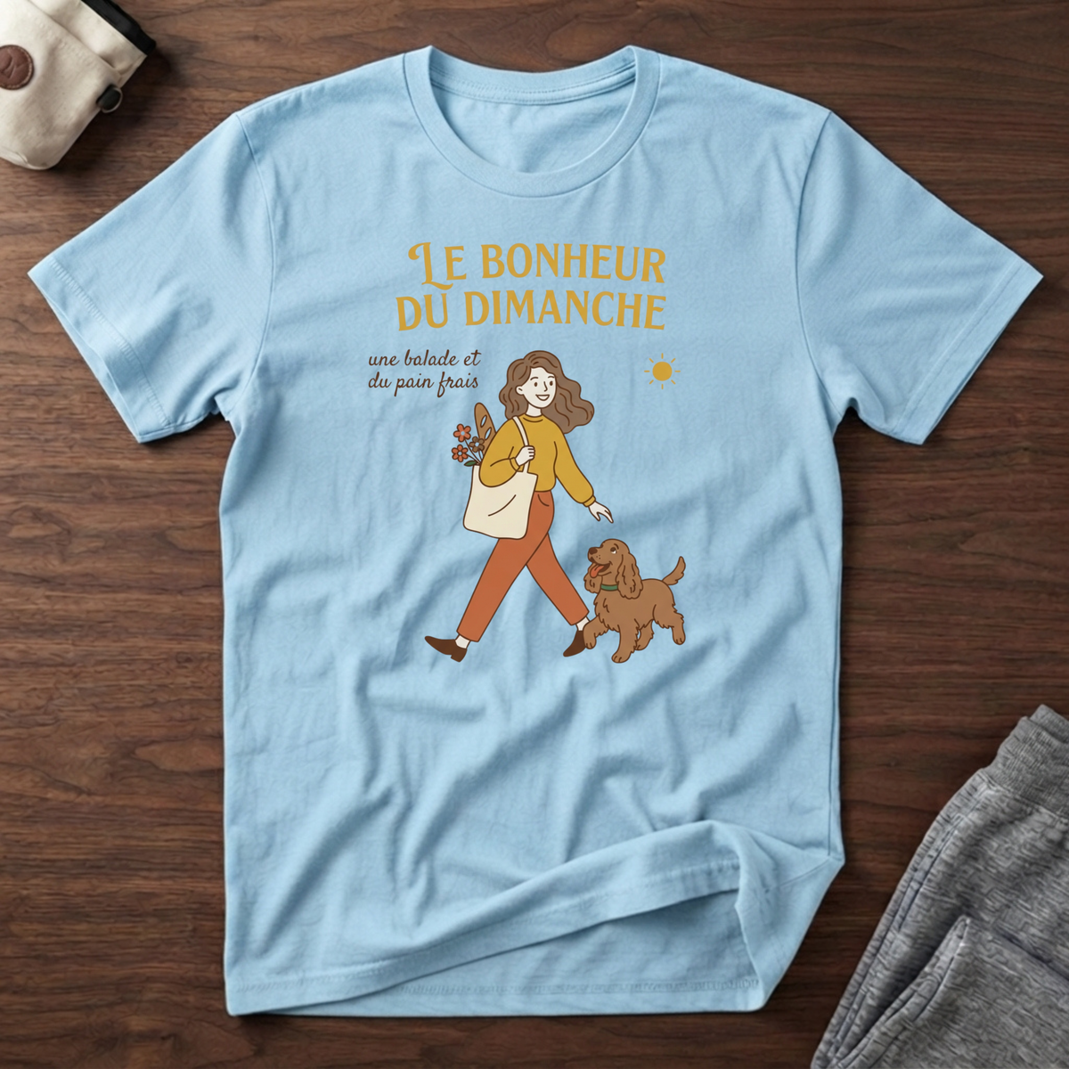 T-Shirt — Le bonheur du Dimanche...