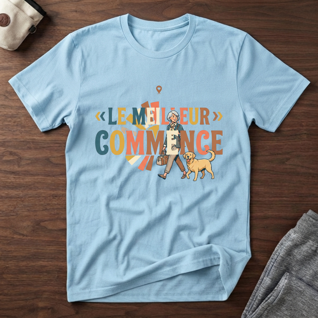 T-Shirt — Le meilleur commence