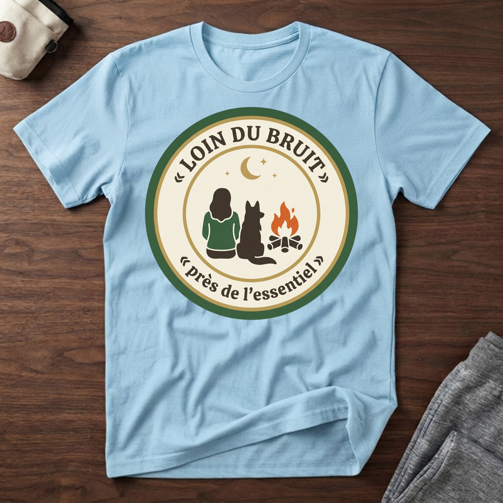 T-Shirt — Loin du bruit, près de l'essentiel