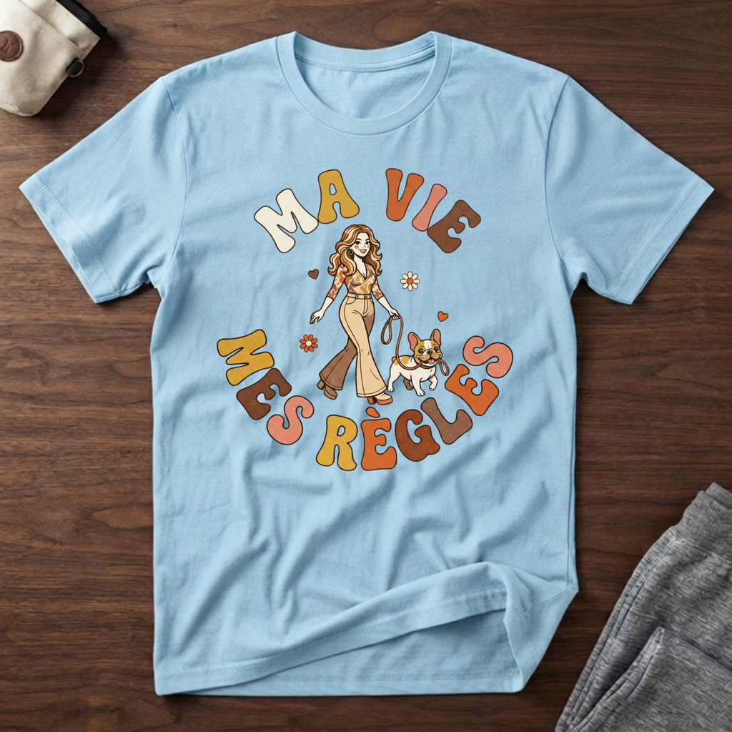 T-Shirt — Ma vie, mes règles