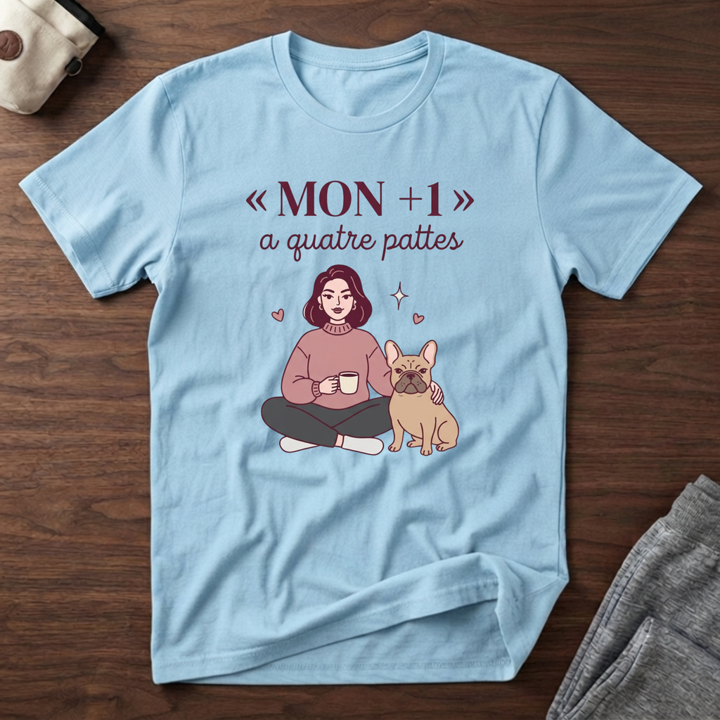Mon +1 a quatre pattes - T-Shirt