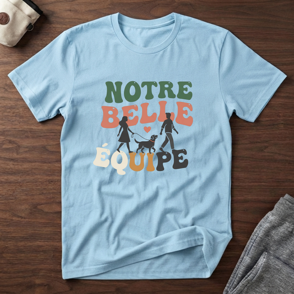 T-Shirt — Notre belle équipe
