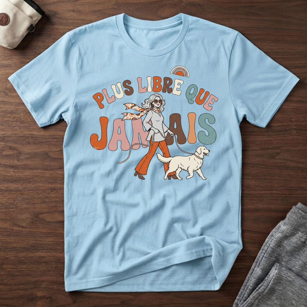 T-Shirt — Plus libre que jamais