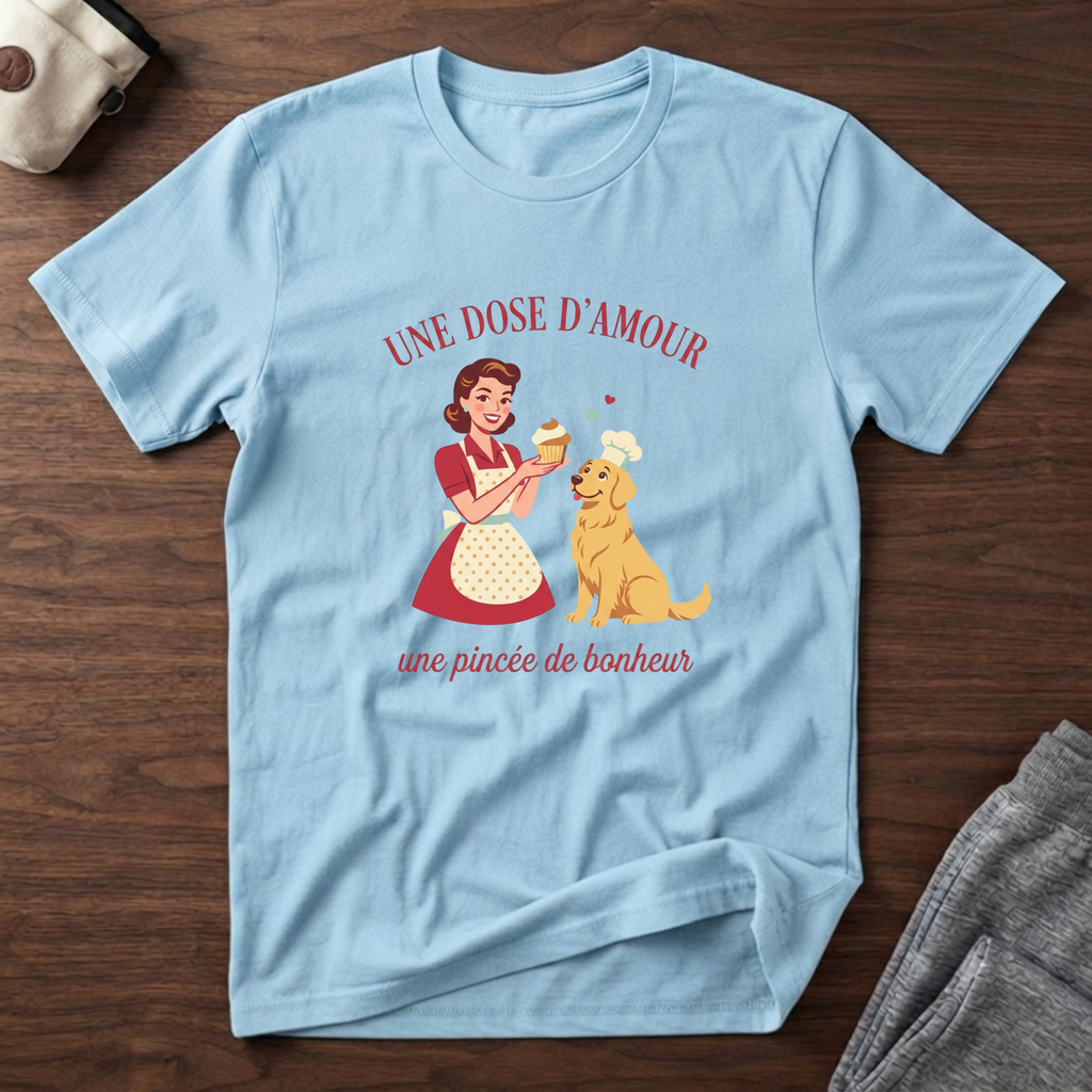 T-Shirt — Une dose d'amour, une pincée de bonheur