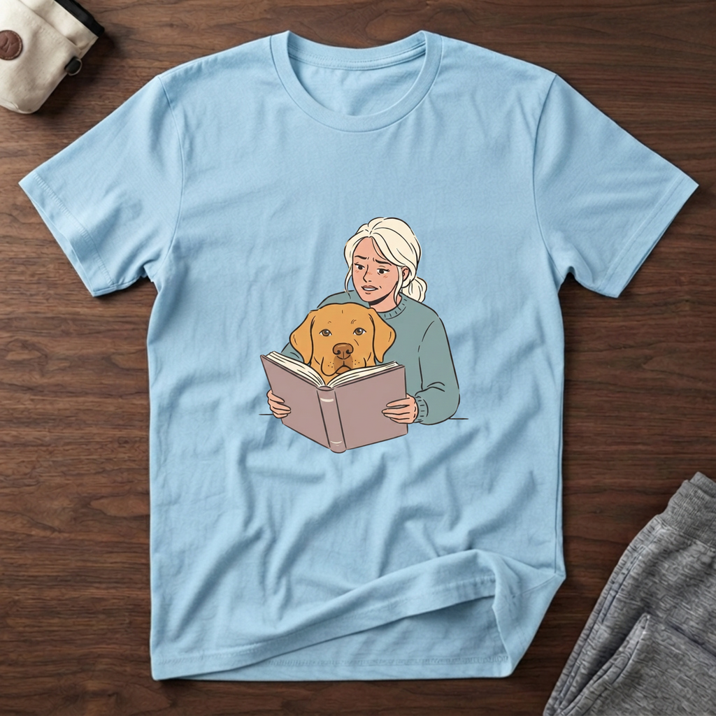 T-Shirt — Un moment de lecture...