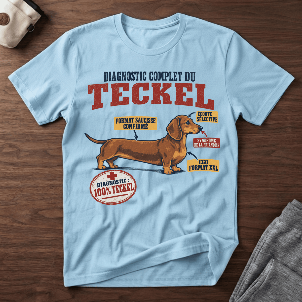 Diagnostic complet du teckel - T-Shirt