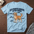 Les 5 priorités absolues d'un chien - T-Shirt