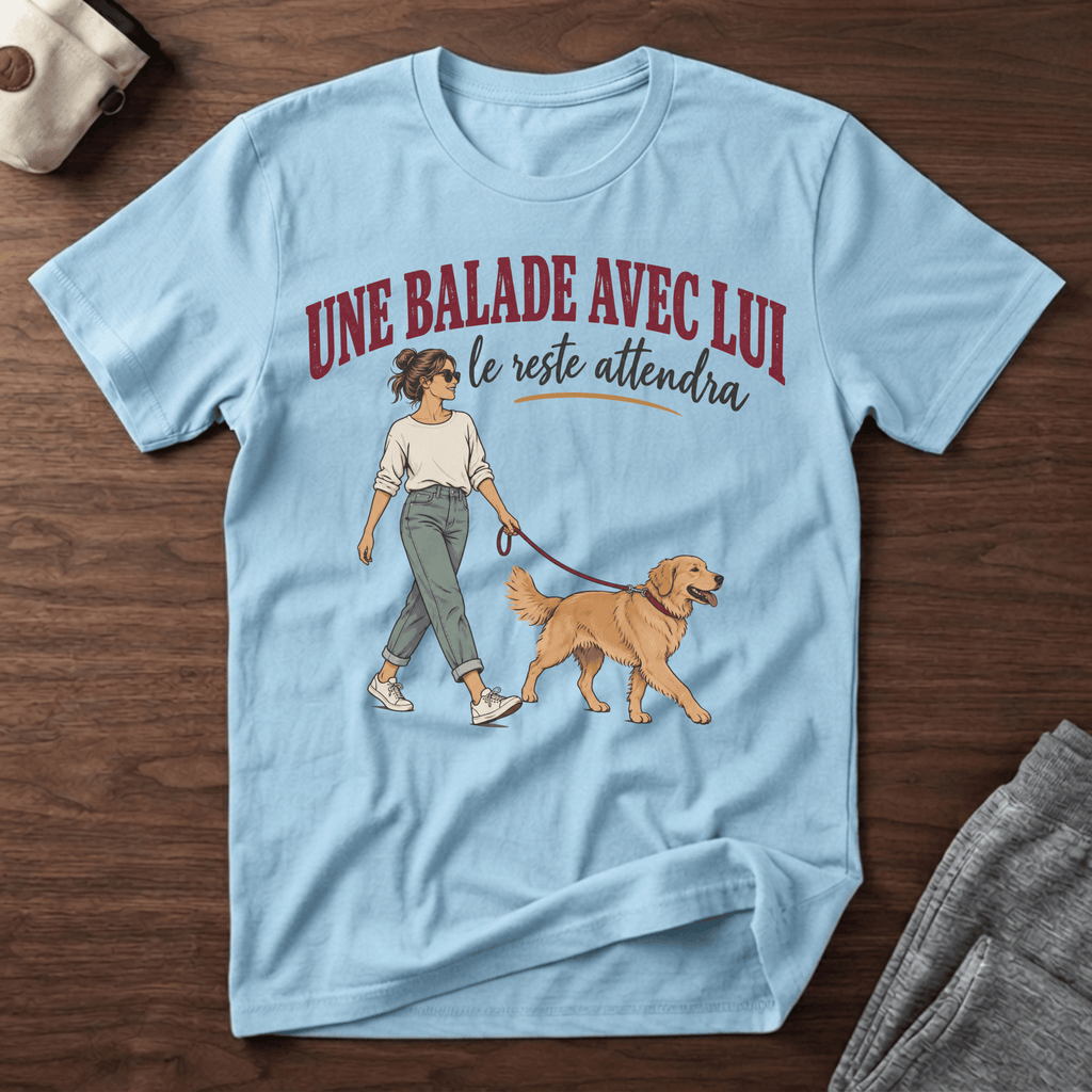 Une balade avec lui - T-Shirt