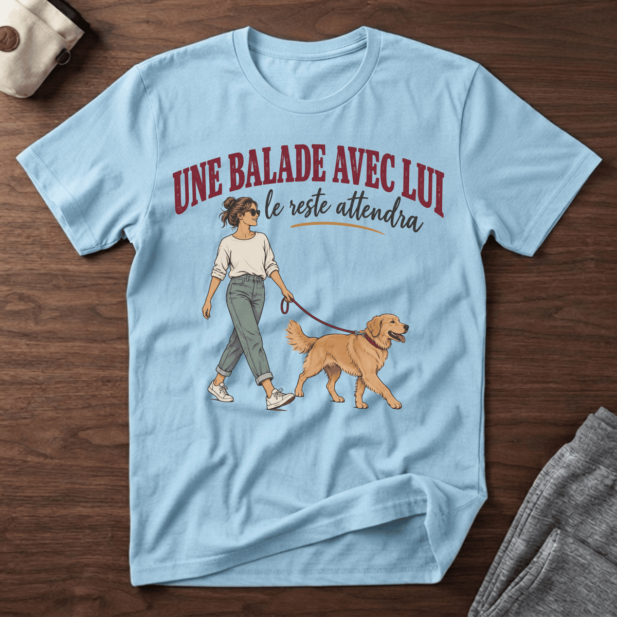 Une balade avec lui - T-Shirt