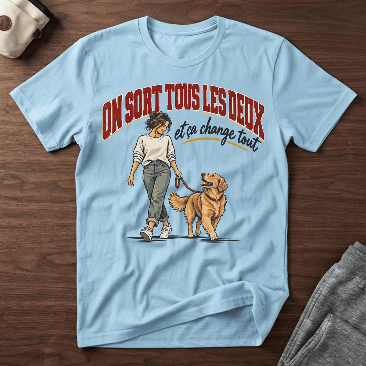 On sort tous les deux - T-Shirt