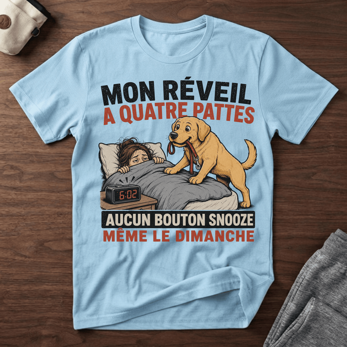 Mon réveil... - T-Shirt