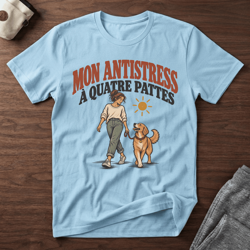 Mon antistress à quatre pattes - T-Shirt