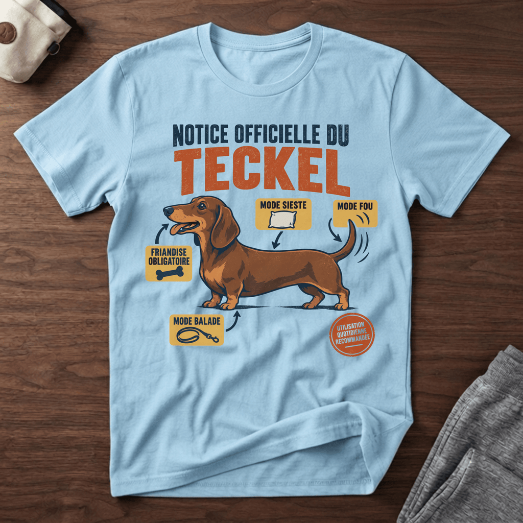 Notice officiel du Teckel - T-Shirt