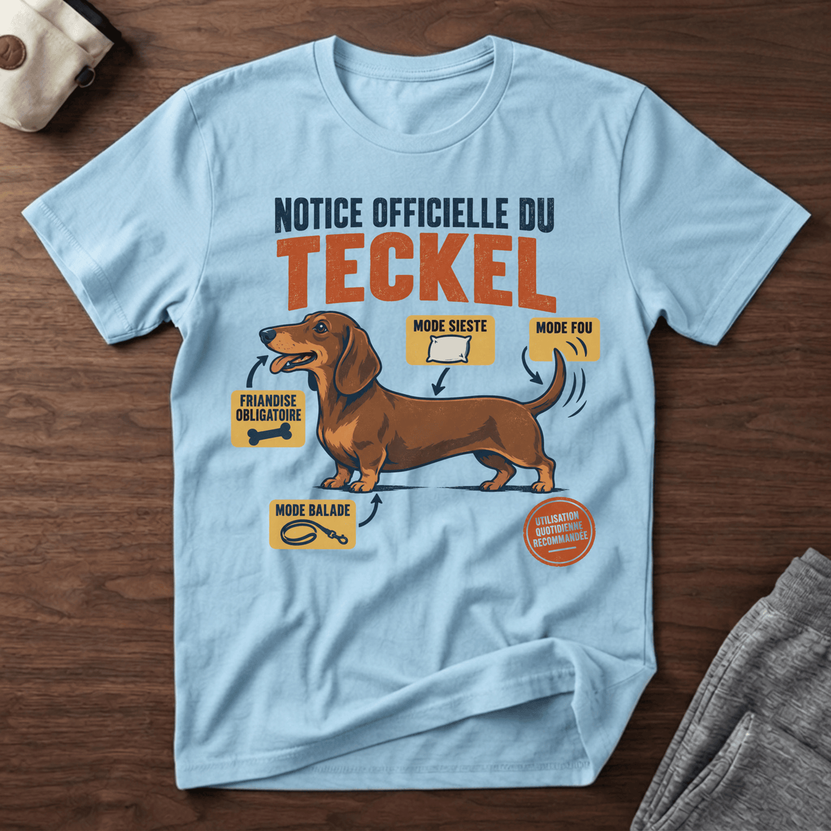 Notice officiel du Teckel - T-Shirt