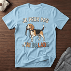 Je peux pas j'ai balade / Beagle - T-Shirt