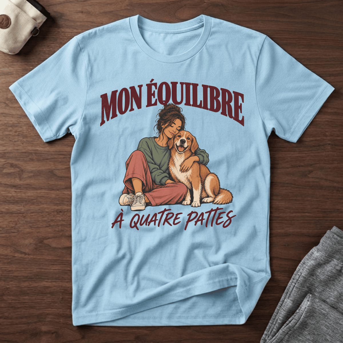 Mon équilibre à quattre pattes - T-Shirt