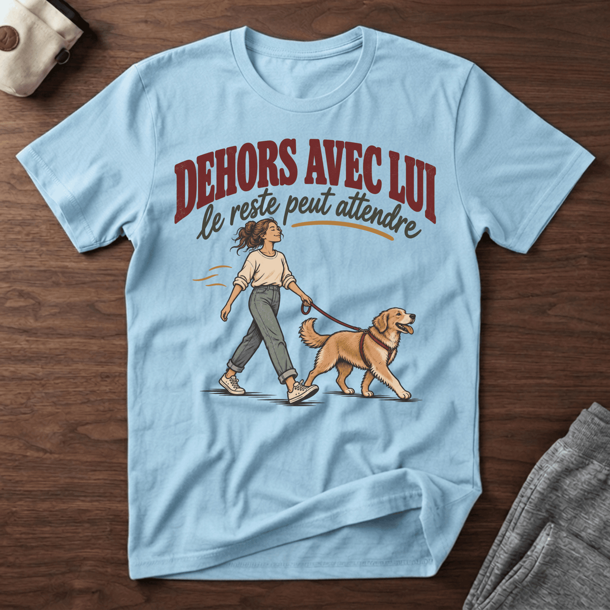 Dehors avec lui - T-Shirt