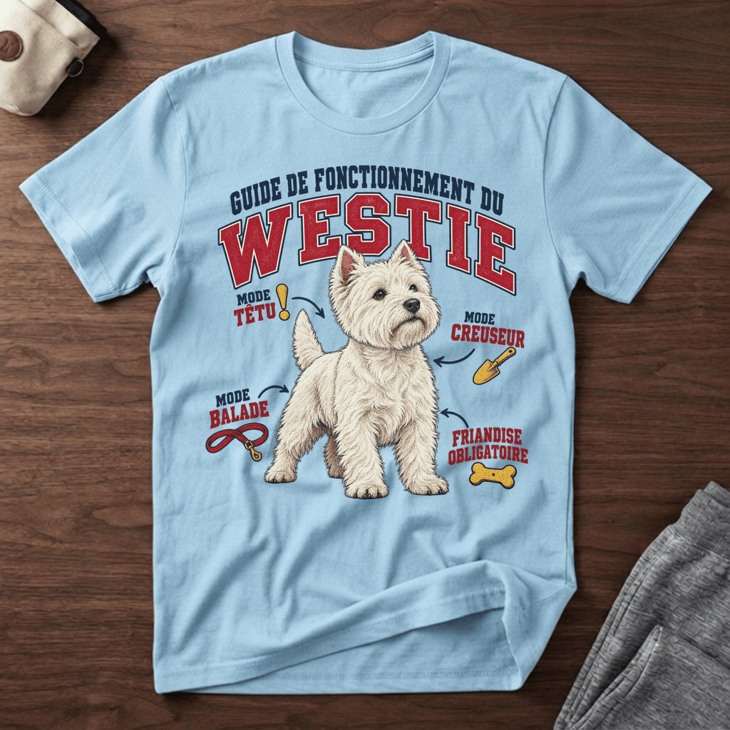 Guide de Fonctionnement du Westie - T-Shirt