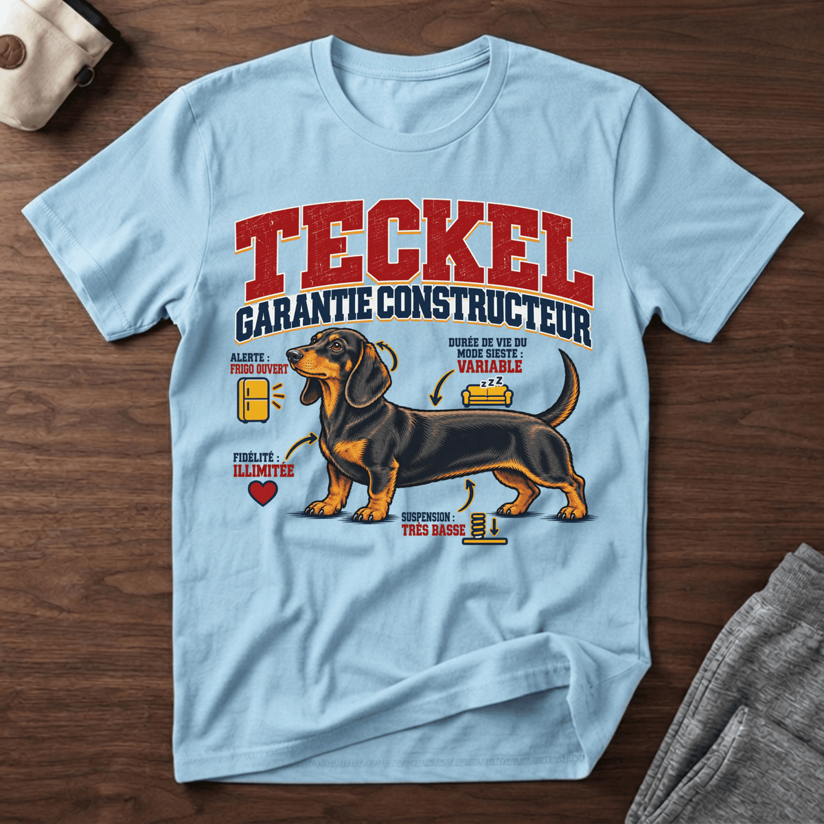 Teckel garantie constructeur - T-Shirt
