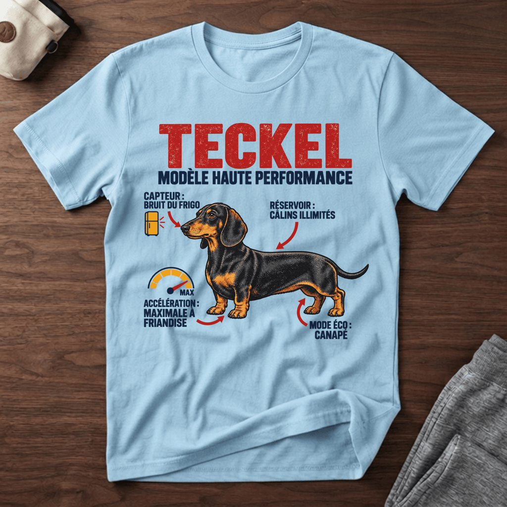 Teckel modèle haute performance - T-Shirt