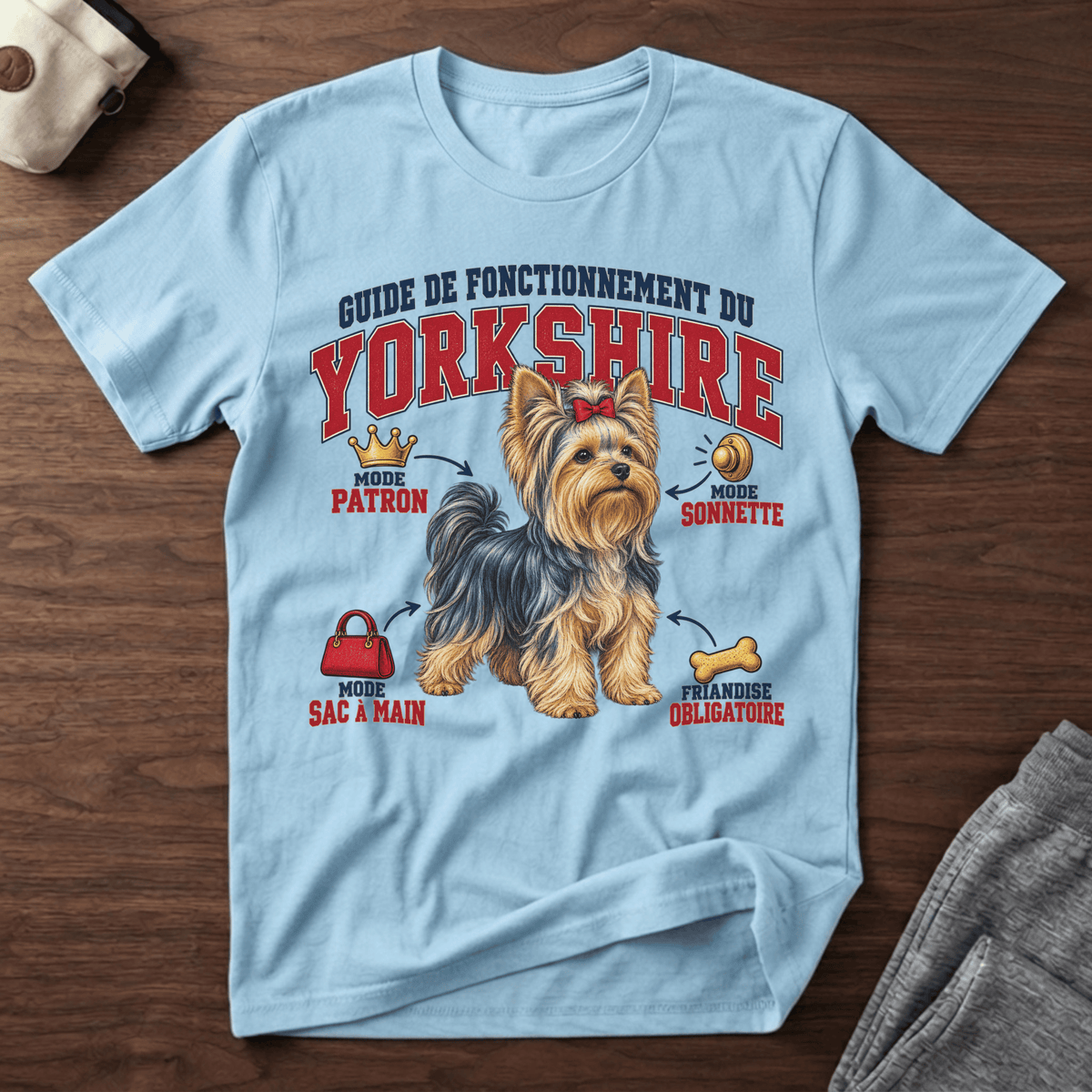Guide de Fonctionnement du Yorkshire - T-Shirt