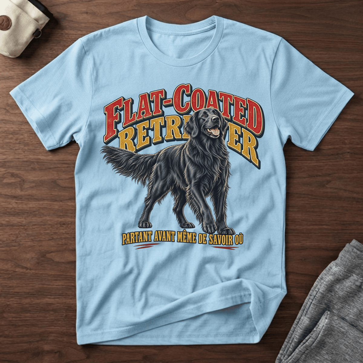 Flat-Coated Retriever - T-Shirt
