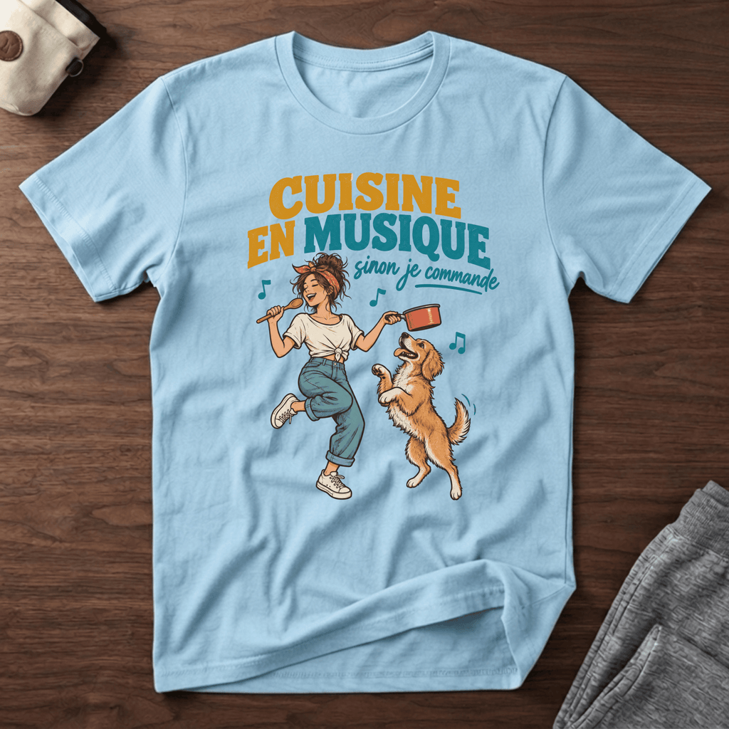 Cuisine en musique - T-Shirt
