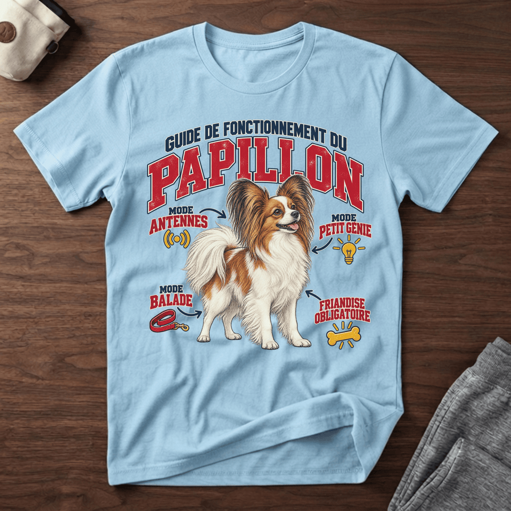 Guide de Fonctionnement du Papillon - T-Shirt