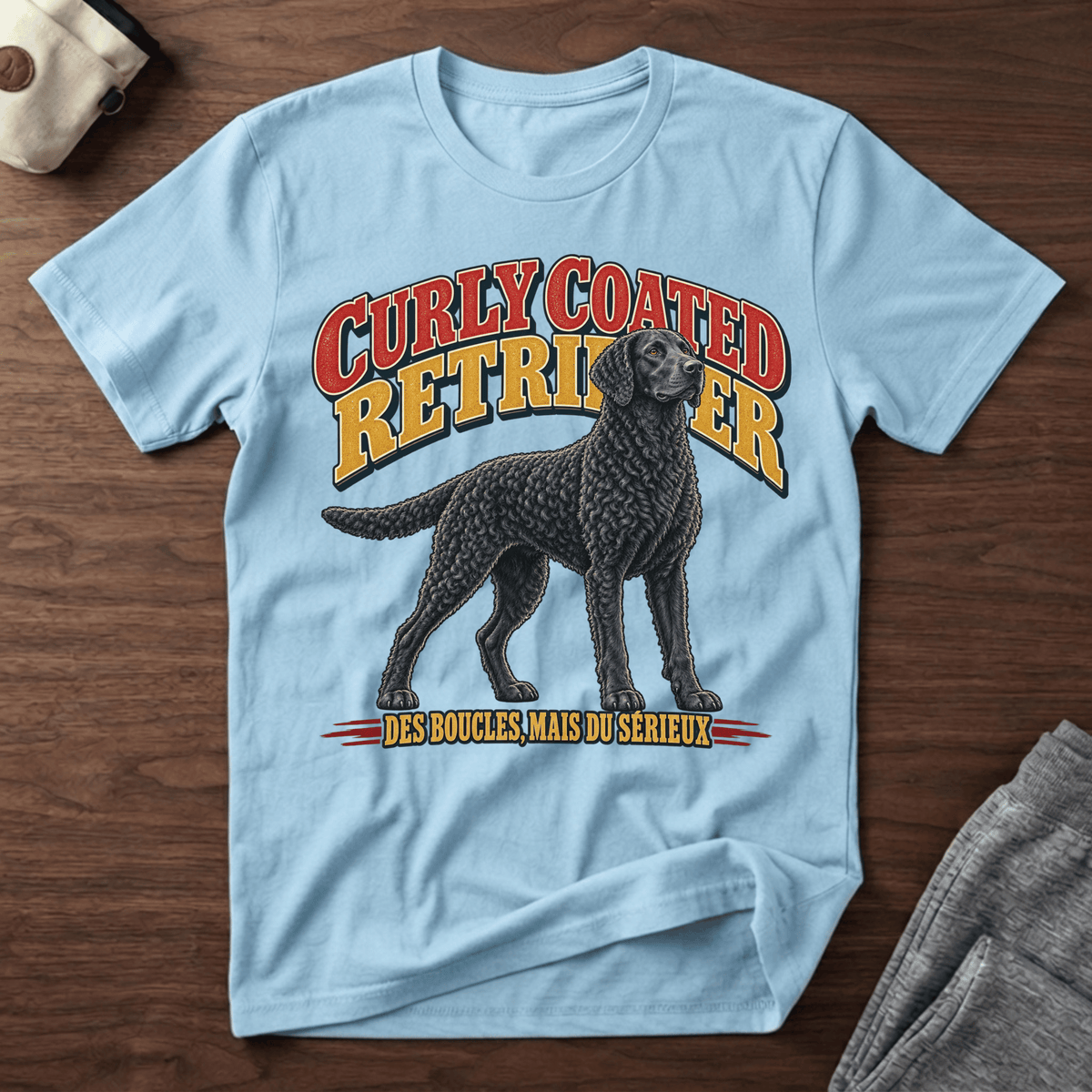 Curly Coated Retriever - T-Shirt