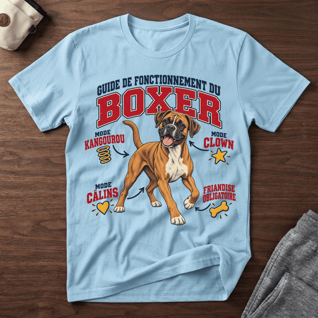 Guide de Fonctionnement du Boxer - T-Shirt