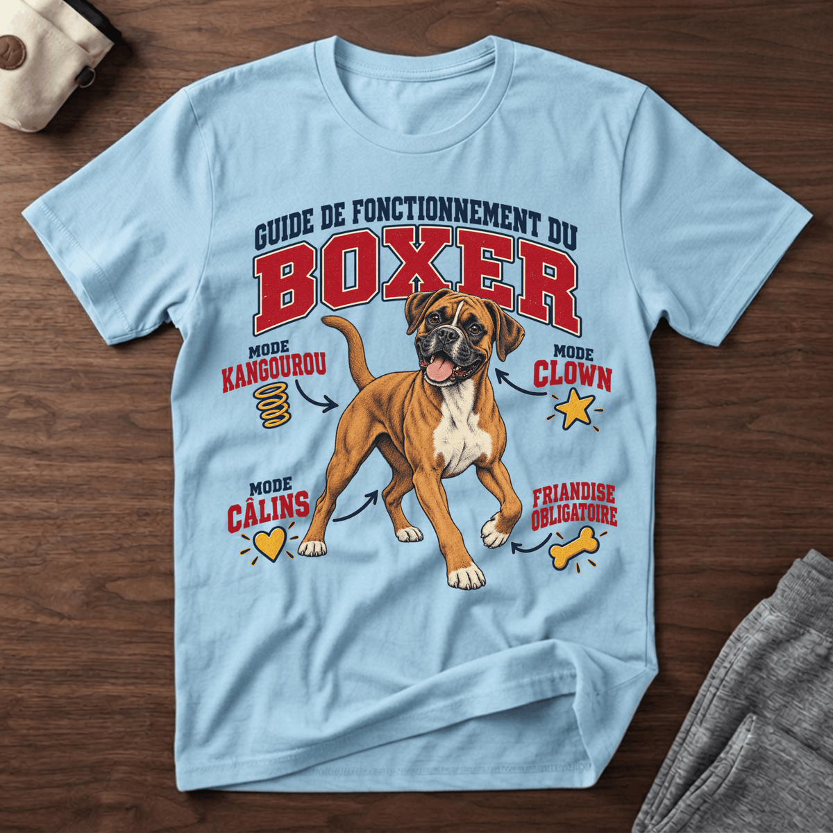Guide de Fonctionnement du Boxer - T-Shirt