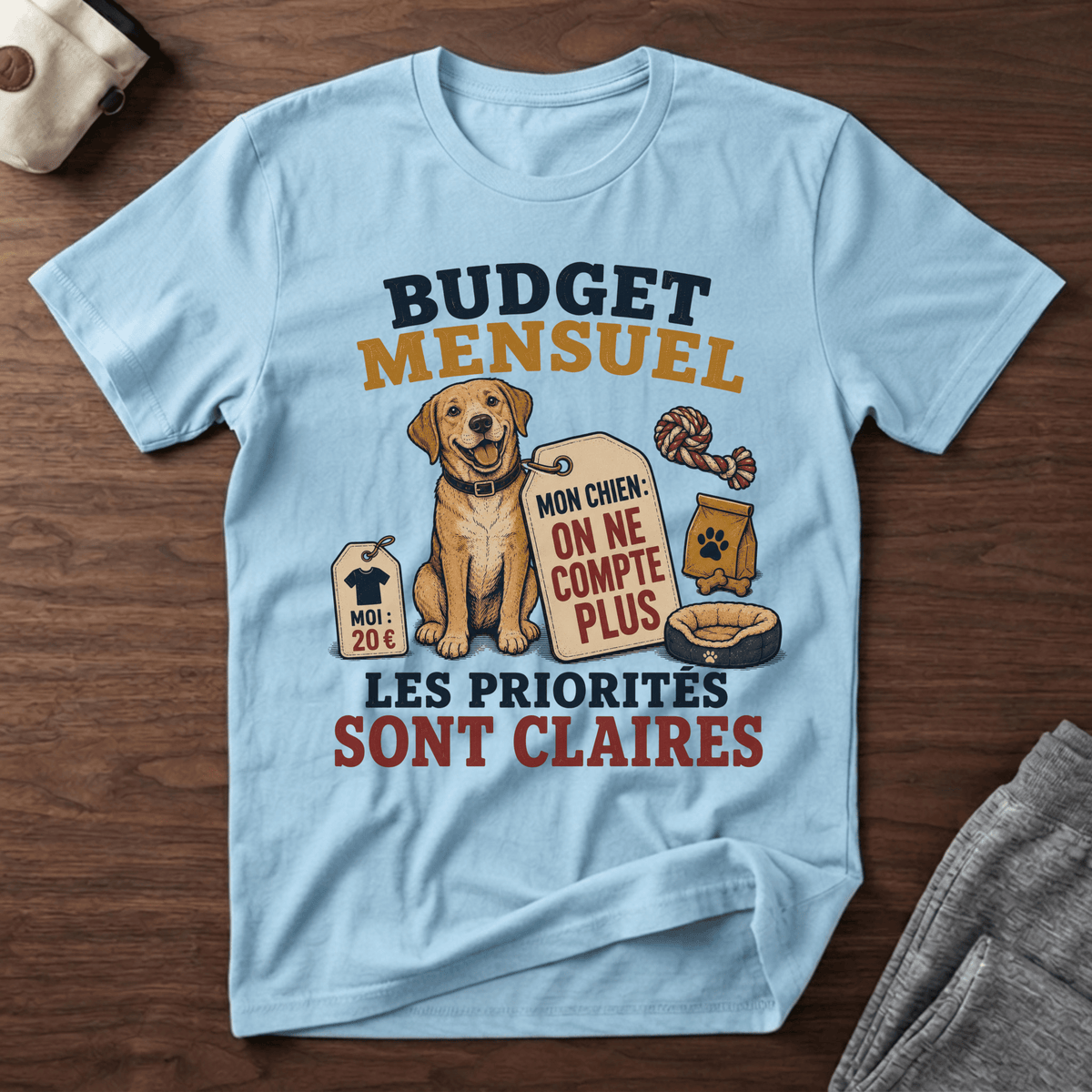 Budget mensuel - T-Shirt