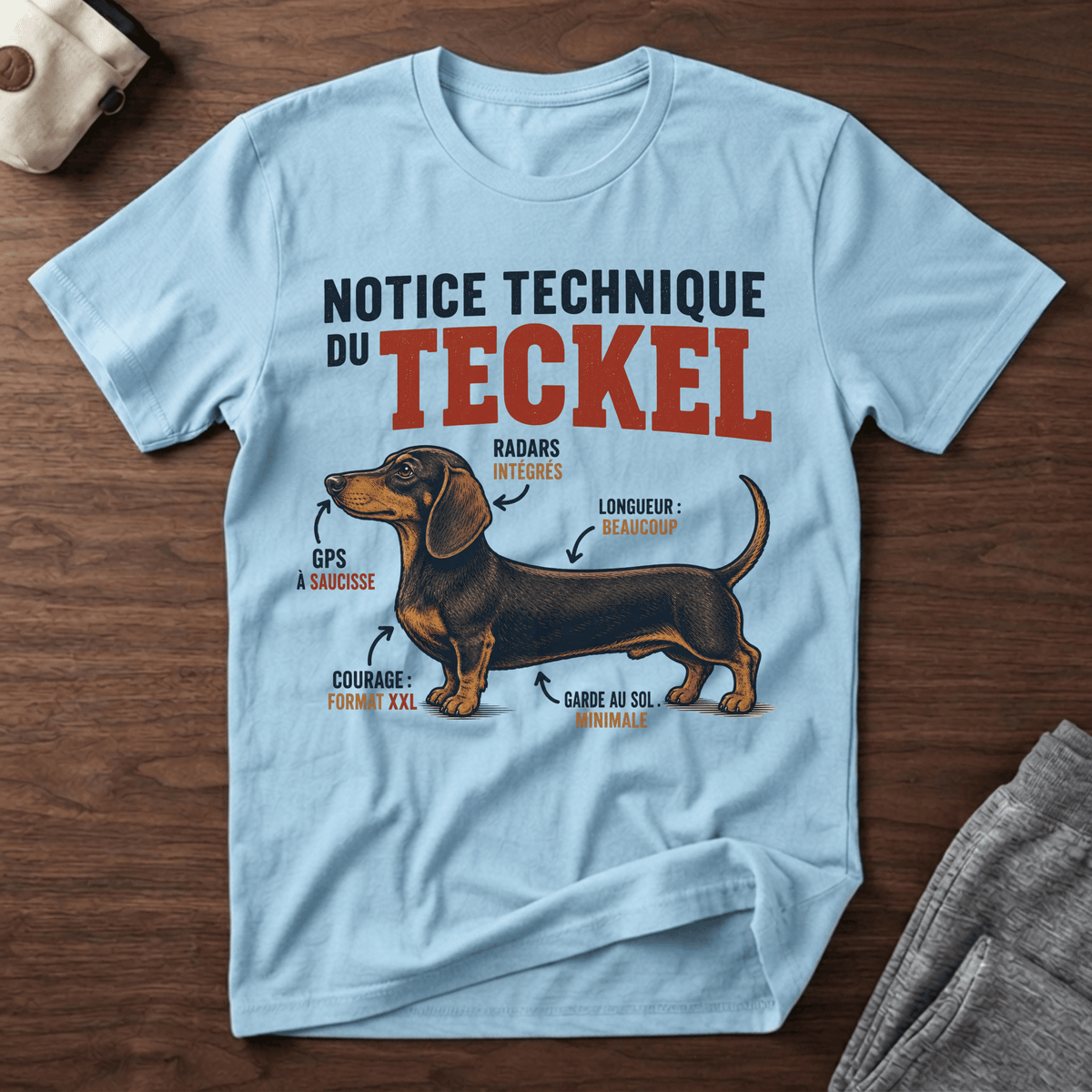 Notice technique du TECKEL - T-Shirt