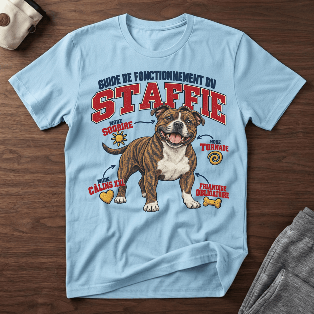 Guide de Fonctionnement du Staffie - T-Shirt
