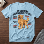 Les 5 règles non négociables d'un chien- T-Shirt
