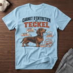 Carnet d'entretien du Teckel - T-Shirt